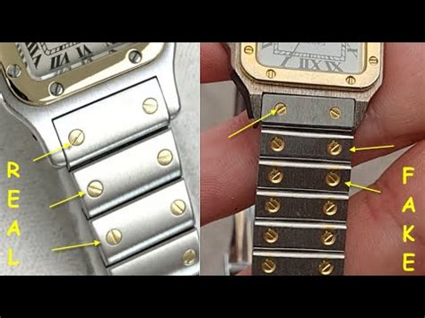 fake cartier watch vs real|cartier certificate of authenticity.